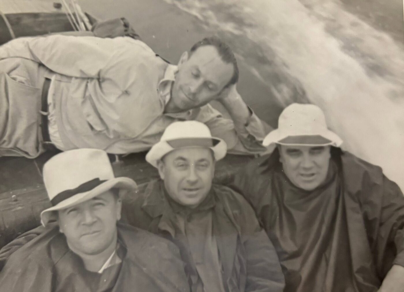 Three vintage anglers